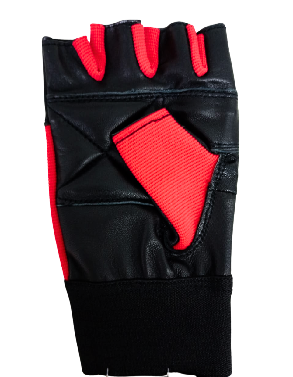 Guantes Fitness PRO CUERO STRIKER Rojo - Imagen 2