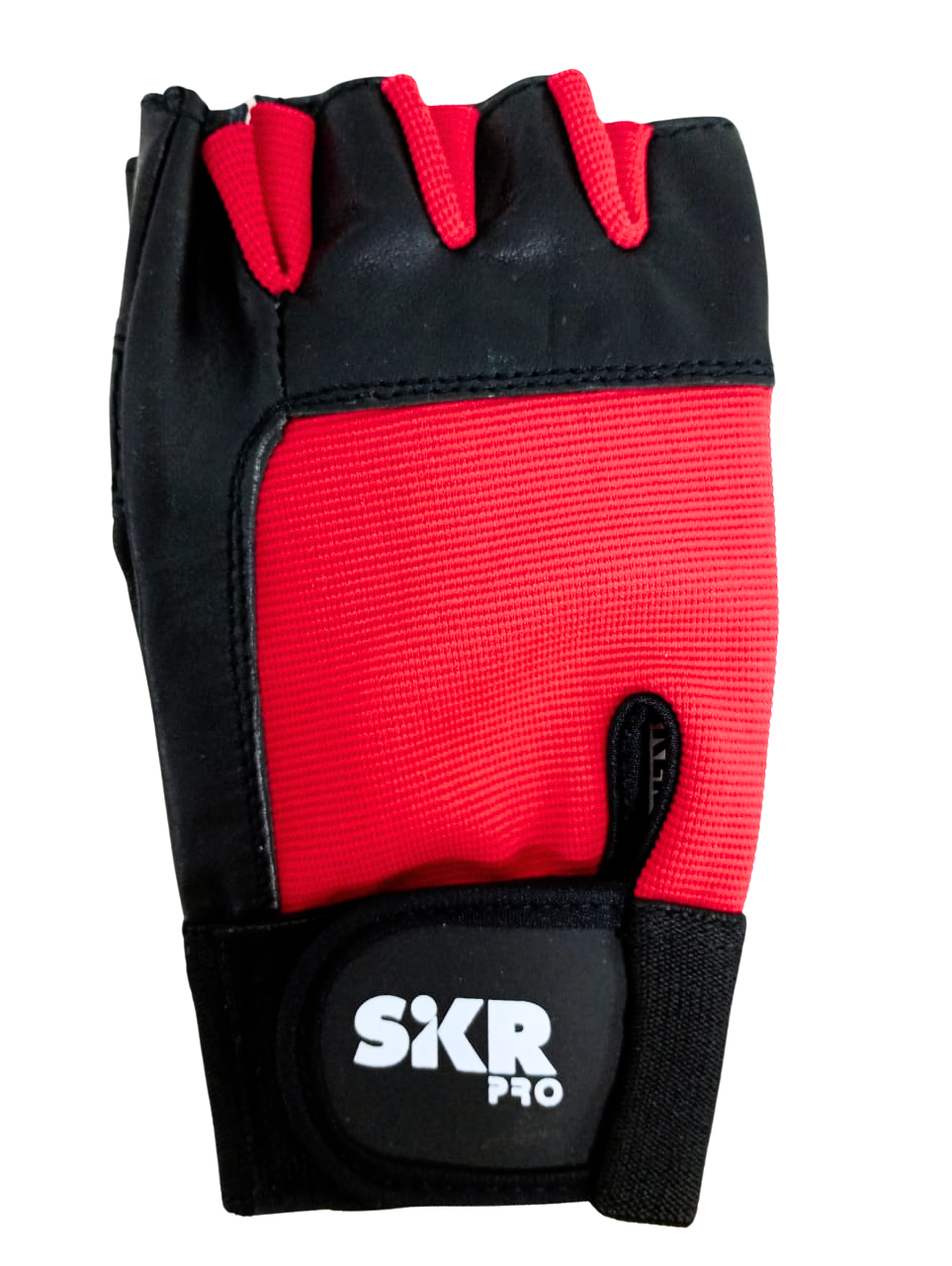 Guantes Fitness PRO CUERO STRIKER Rojo